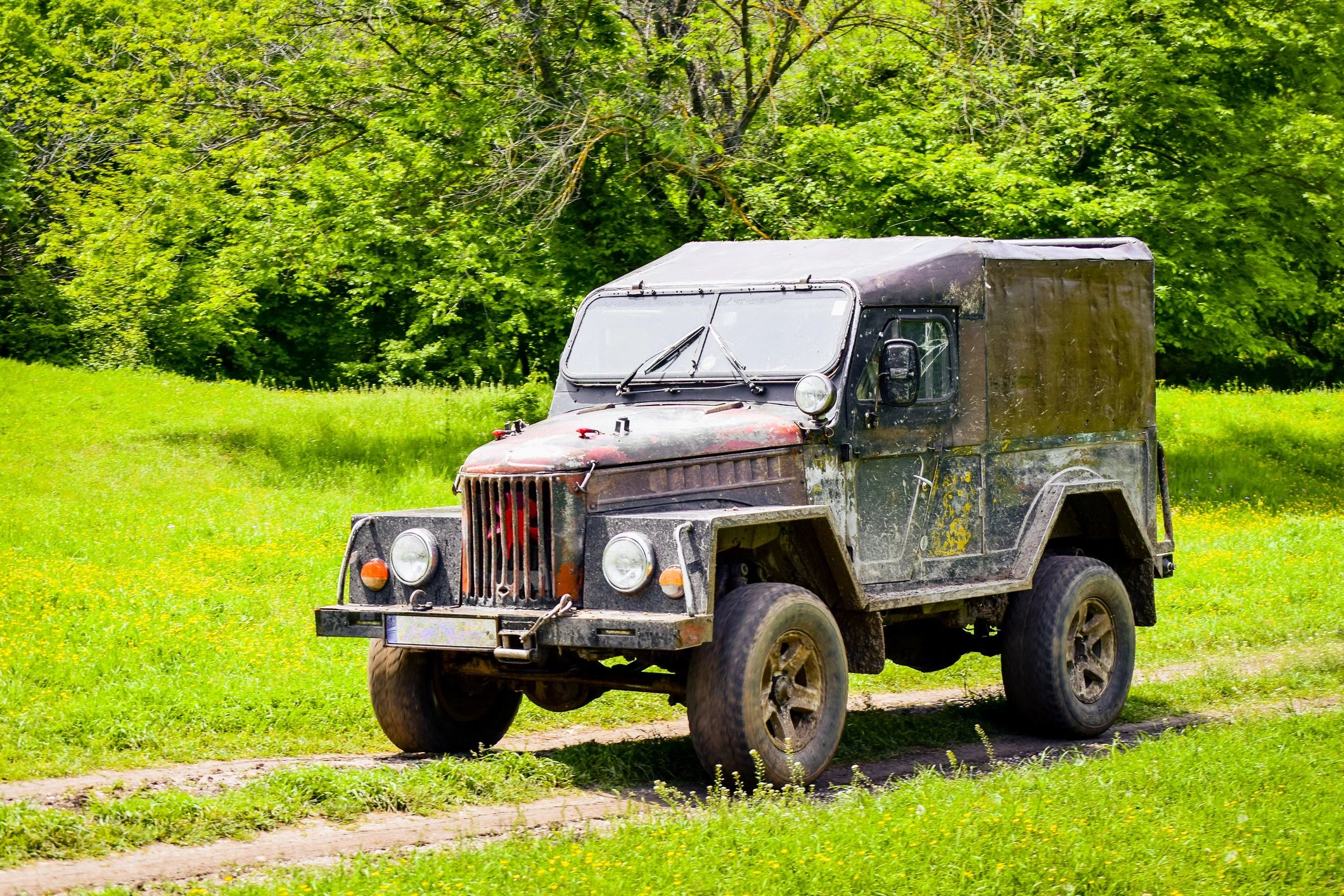 Classic Land Rover adventure
